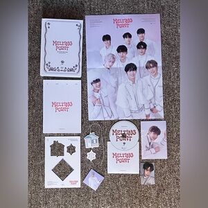 K-Pop ZEROBASEONE Melting Point Album with CD, Poster and More - GOOD CONDITION